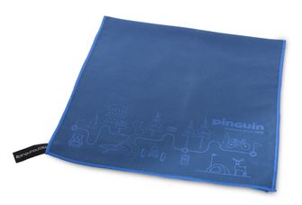 Pinguin Micro mapa ručnika 60 x 120 cm, plava