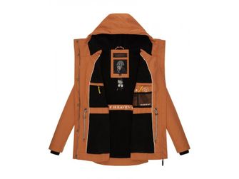 Marikoo BABETAA PRINCESS ženska prehodna jakna s kapuco, rđavo cimet