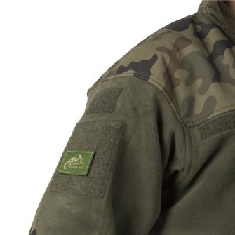 Helikon Infantry flis jakna, crna woodland, 330g/m2
