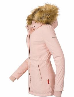 Marikoo Akira ženska zimska jakna s kapuljačom, ružičasta