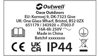 Outwell Konverzijski adapter Opus 0.3 Mtr.