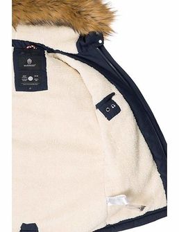 Marikoo Akira ženska zimska jakna s kapuljačom, tamnoplava