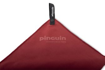 Pinguin Micro ručnik Logo 60 x 120 cm, crveni
