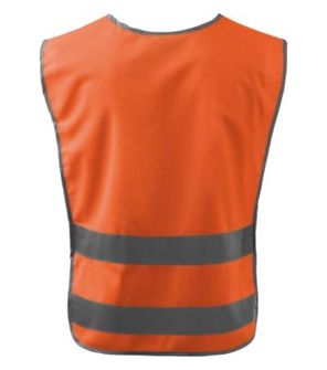Rimeck Classic Safety Vest reflektirajući zaštitni prsluk, fluorescentno narančasti