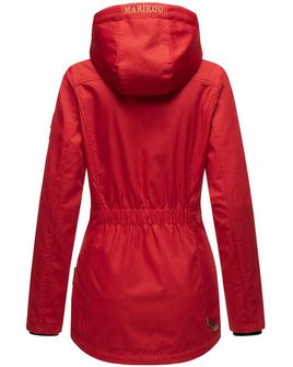 Marikoo BABETAA Ženska prijelazna jakna, trešnja crvena