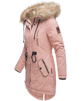 Navahoo Bombii ženska zimska jakna s krznom, ružičasta