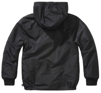 Dječja jakna Brandit Windbreaker sa zipom, crna
