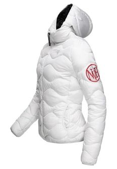 Navahoo KEY COLOR Ženska zimska jakna s kapuljačom, bijela