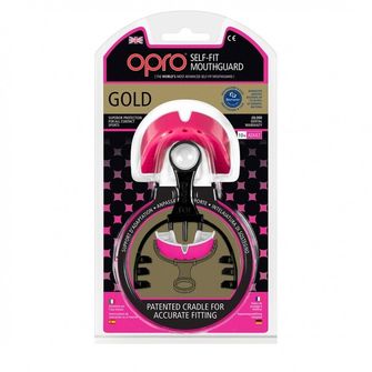 Katsudo štitnik za usta OPRO Gold Pink/Pearl