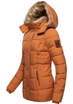 Marikoo Akira ženska zimska jakna s kapuljačom, rusty cinnamon