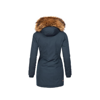 Marikoo Karmaa ženska zimska jakna s kapuljačom, plava