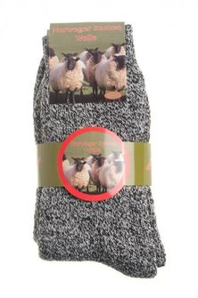 Norveške čarape od ovčje vune, sive, 3 para