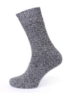 Norveške čarape od ovčje vune, sive, 3 para