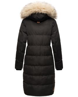 Marikoo ženska zimska jakna s kapuljačom Schneesternchen, crna
