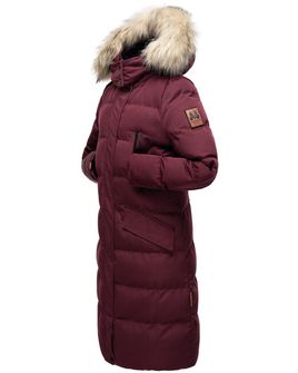 Marikoo ženska zimska jakna s kapuljačom Schneesternchen, bordo