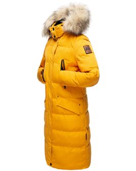 Marikoo ženska zimska jakna s kapuljačom Schneesternchen, žuta