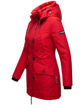Navahoo ženska zimska jakna s kapuljačom Freezestoorm, crvena