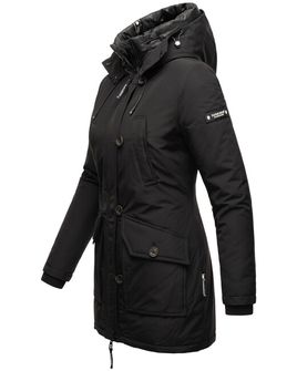 Navahoo ženska zimska jakna s kapuljačom Freezestoorm, crna