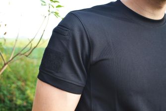 Helikon-Tex kratka majica taktički vrh hladna crna