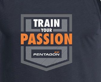 Pentagon Astir Treniraj svoju strast majica, bijela