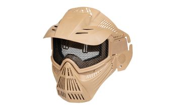 GFC Ultimate Taktički Guardian V1 airsoft maska, smeđa
