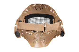 GFC Ultimate Taktički Guardian V1 airsoft maska, smeđa