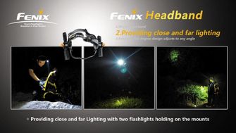 Fenix remen za upotrebu svjetiljke kao čeonog svjetla