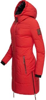 Navahoo Halina ženska zimska jakna s kapuljačom, crvena