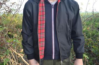 Pro Company Harrington jakna engleskog stila crna