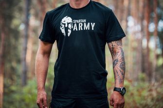 DRAGOWA kratka majica spartan army, kamuflažna 160g/m2