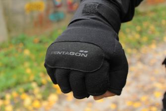 Pentagon Duty mehaničarske rukavice bez prstiju 1/2, crne