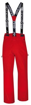 Husky muške skijaške hlače Mitaly M crvene