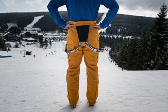 Husky muške skijaške hlače Gilep M crne