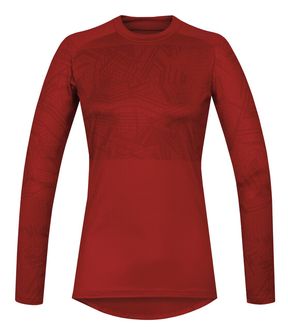 Husky termo donje rublje Active Winter ženska majica dugih rukava, crvena