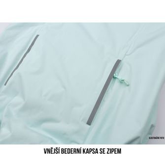 Husky Ženska ultralagana softshell jakna Solei L tamno zelena, XXL