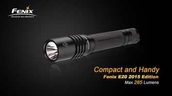 Fenix LED baterija E20 XP-E2, 265 lumena