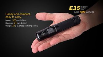 Fenix LED baterija E35 Ultimate Edition, 1000 lumena
