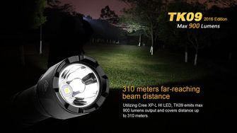 Fenix LED baterija TK09 XP-L, 900 lumeni