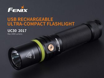 Fenix LED punjiva baterija UC30 XP-L, 1000 lumena