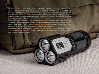Punjenje LED svjetiljka Fenix TK72R, 9000 lumena
