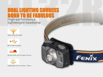 Punjačka čeona svjetiljka Fenix HL32R