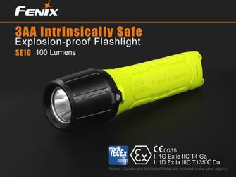 Baterija Fenix SE10, 100 lumeni