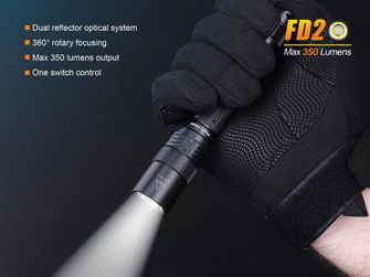 Oštrilica baterija Fenix FD20, 350 lumena