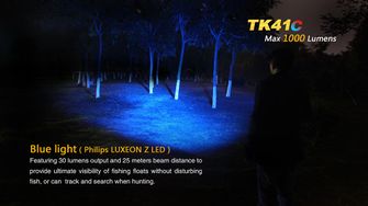 Baterijska svjetiljka Fenix TK41C, 1000 lumena
