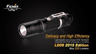 Džepna svjetiljka Fenix LD09 (220 lumena)