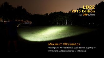 Svjetiljka Fenix LD22 XP-G2 (300 lumena)