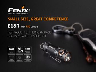 Punjiva baterija Fenix E18R, 750 lumena