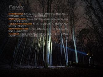 Džepna svjetiljka Fenix E30R
