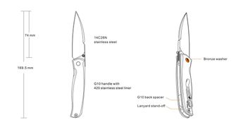 Ruike P662-B džepni nož na zatvaranje