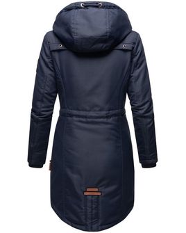 Marikoo Kamii ženska zimska jakna s kapuljačom, tamnoplava